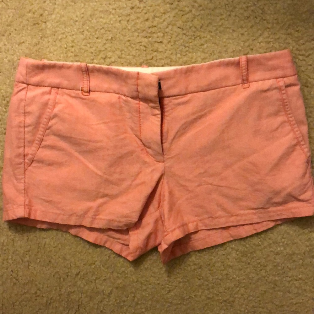 J Crew pink shorts